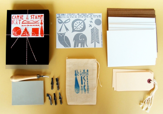 Carve a stamp kit - Yellow Owl Workshop